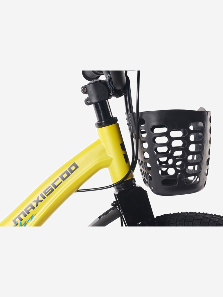 Велосипед детский Maxiscoo JAZZ PRO 18'', желтый матовый, 2026