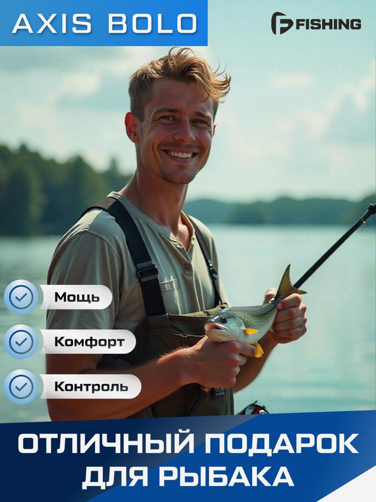 F-FISHING Удилище болонское теле с кольцами Axis Bolo 4м