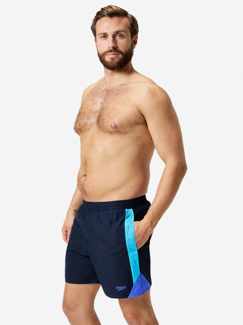 Шорты плавательные мужские Speedo Hyperboom, Синий