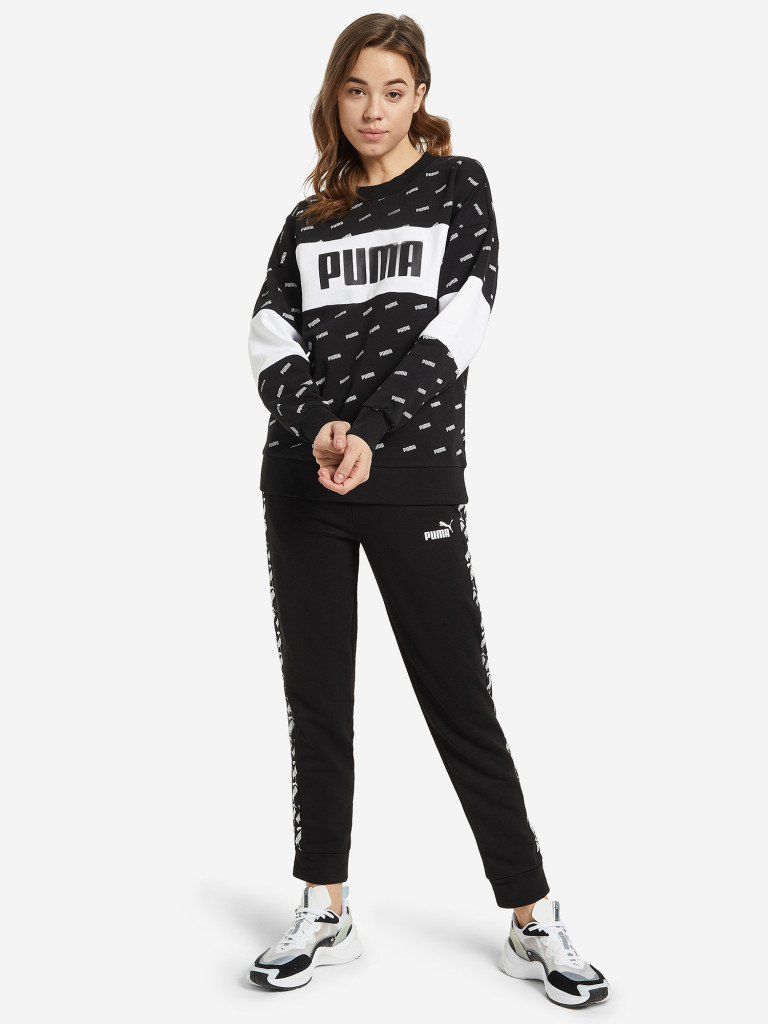 Свитшот женский PUMA AOP Crew