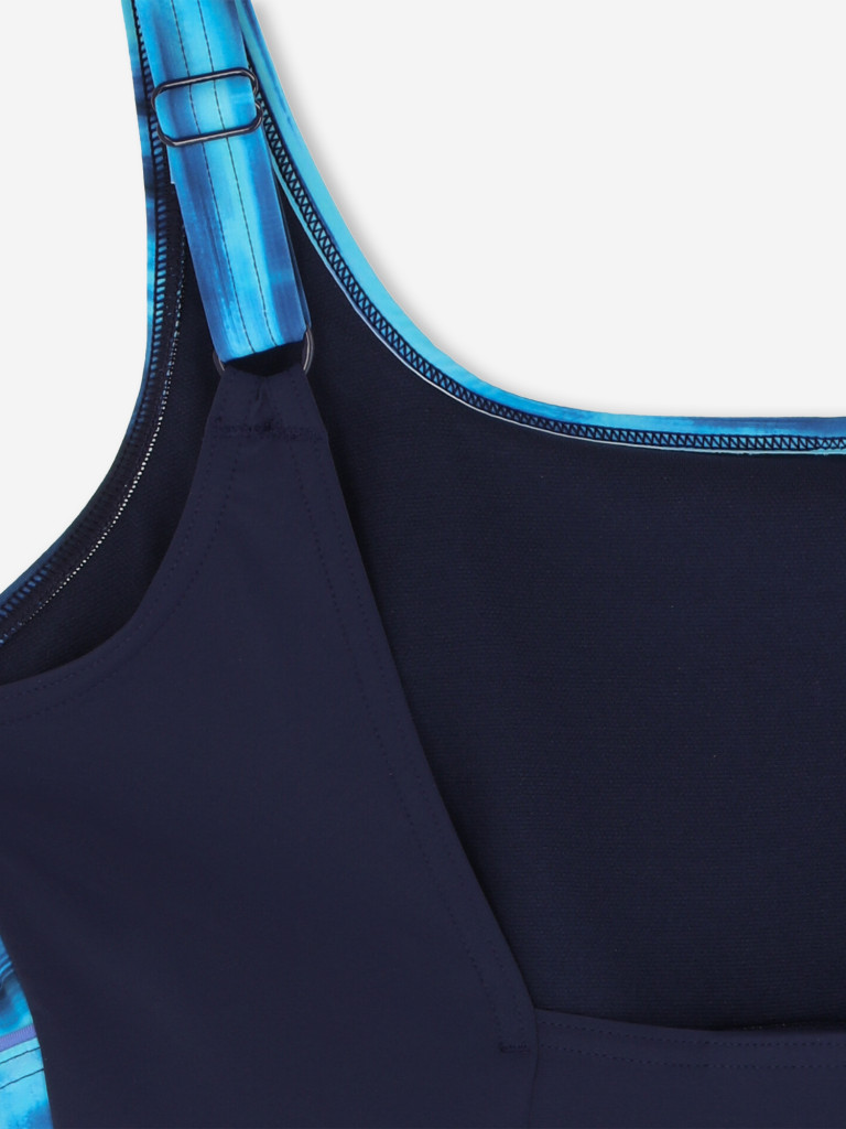 Купальник слитный женский Speedo Print Contour Eclipse