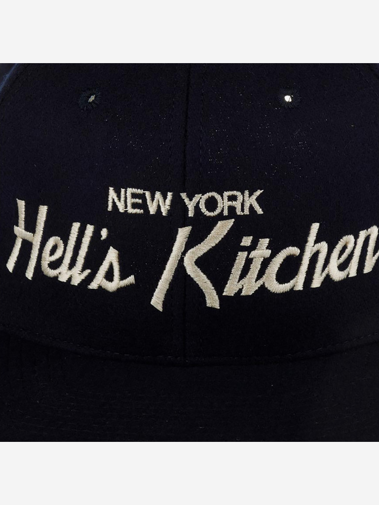 Бейсболка с прямым козырьком HOOD 100-MWL001-NY022-NY Hell's Kitchen, NY (синий)