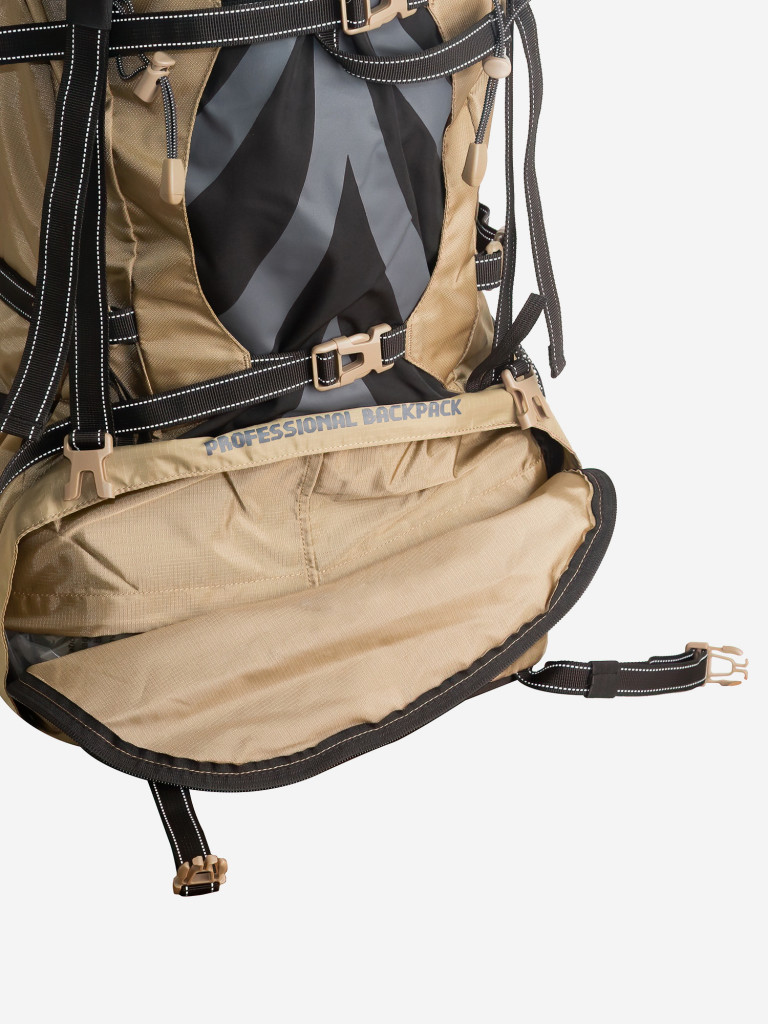 Рюкзак туристический Naturehike, 70л, коричневый (NH70B070-B)