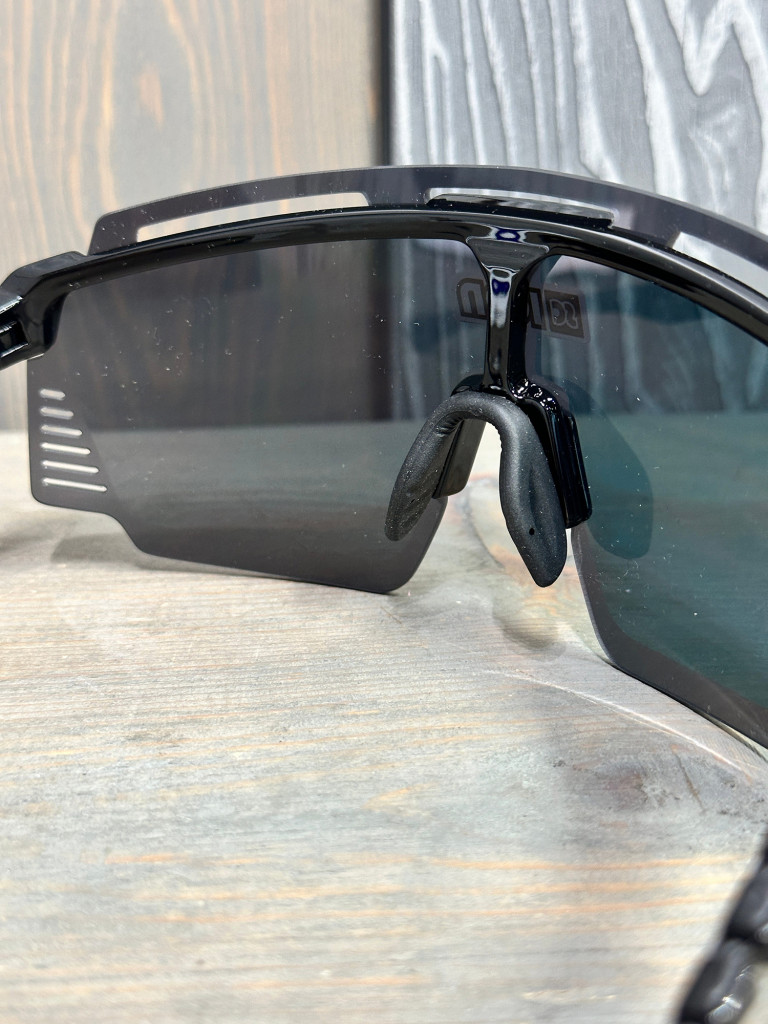 Очки спортивные Scicon AeroWatt оправа Black Gloss линза SCNPP Multimirror Red