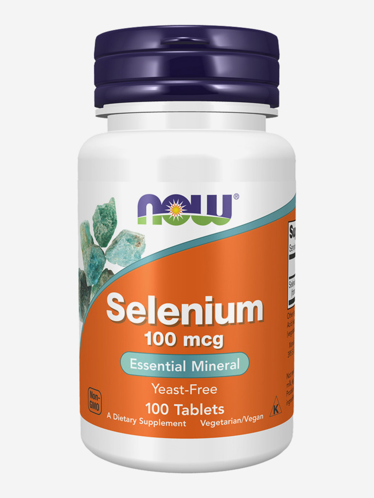 NOW Селениум, 100 таб