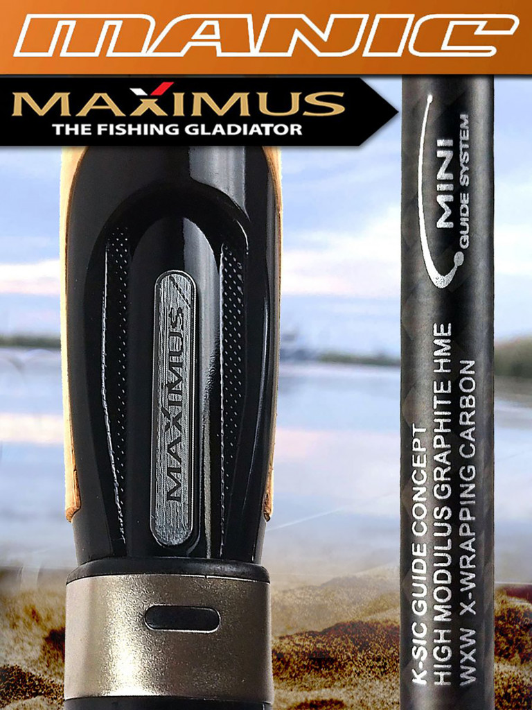 Спиннинг для рыбалки Maximus MANIC 21M 2.1m 7-35g твичинговый