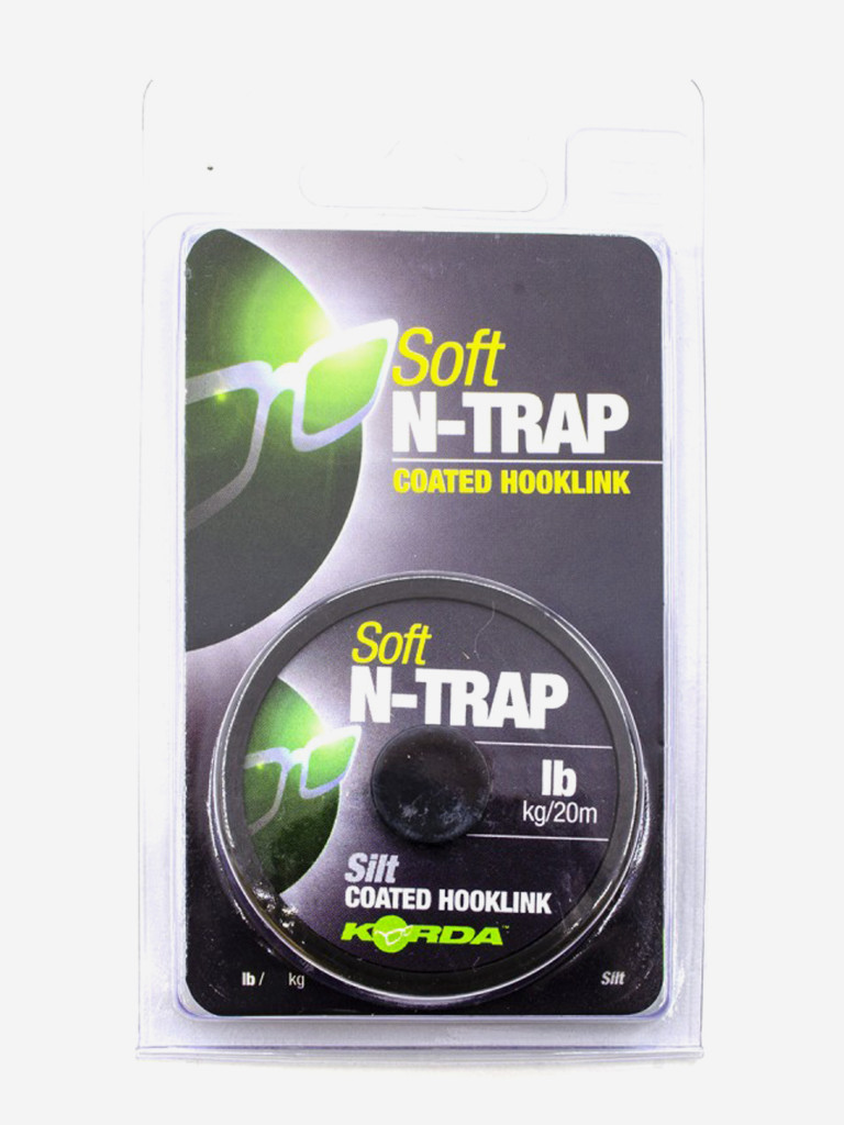 Поводковый материал KORDA N-Trap Soft Silt 15lb 20м