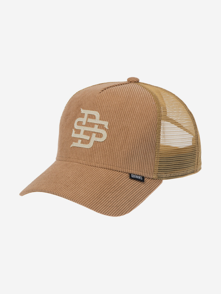 Бейсболка с сеточкой DJINNS HFT CordFelt