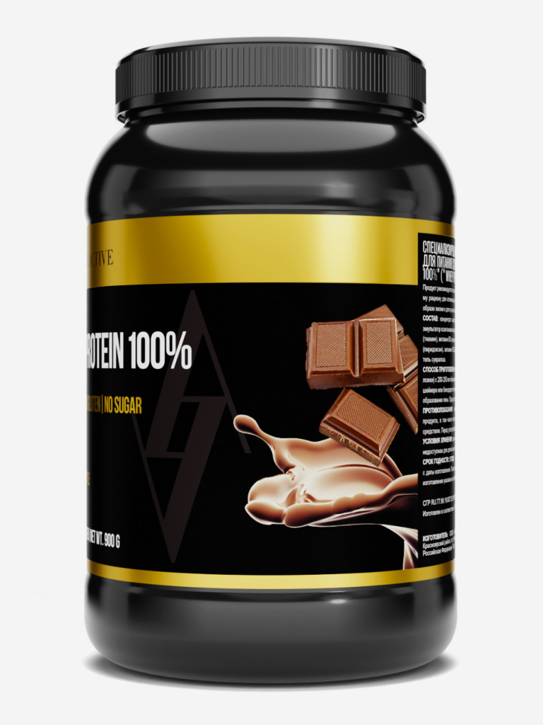 WHEY PROTEIN 100% Шоколад 900 г TM AWOCHACTIVE
