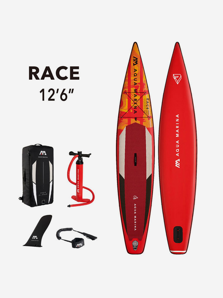 SUP-доска надувная для гонок Aqua Marina Race 12'6" S24