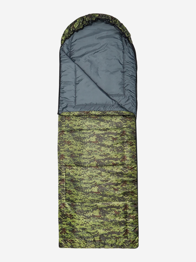 Спальный мешок Фрегат (200) туристический, камуфляж