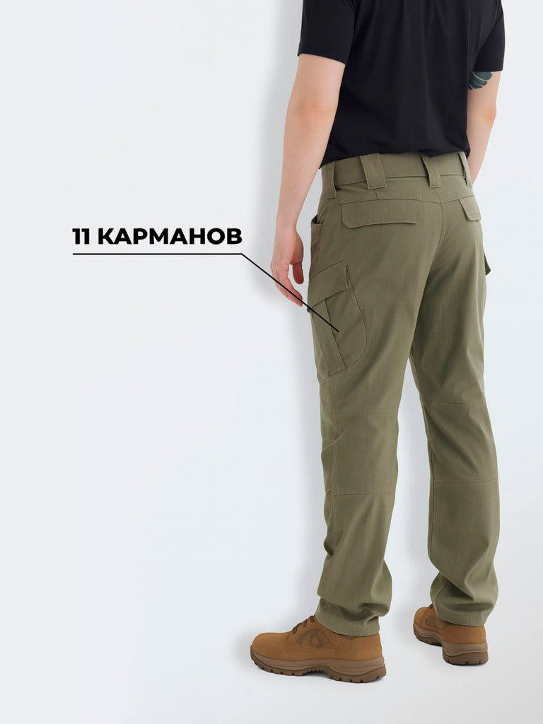 Брюки для рыбалки и охоты Black Rams ТР-0010 Хаки