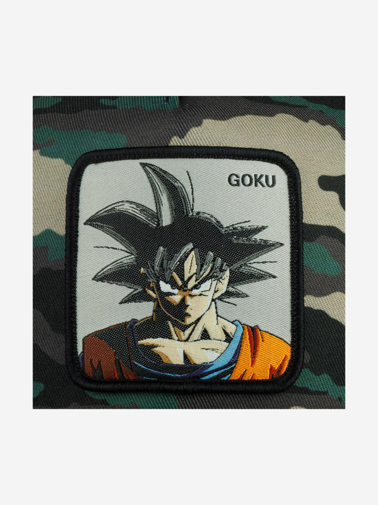 Бейсболка с сеточкой CAPSLAB CL/DBZ5/1/GOKC Dragon Ball Goku (зеленый)