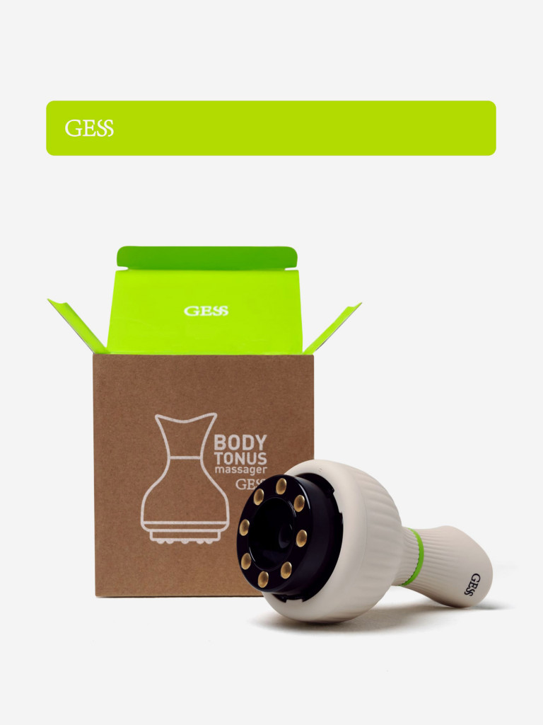 Вакуумный антицеллюлитный лимфодренажный беспроводной массажер для тела с подогревом GESS Body Tonus, массажер для похудения