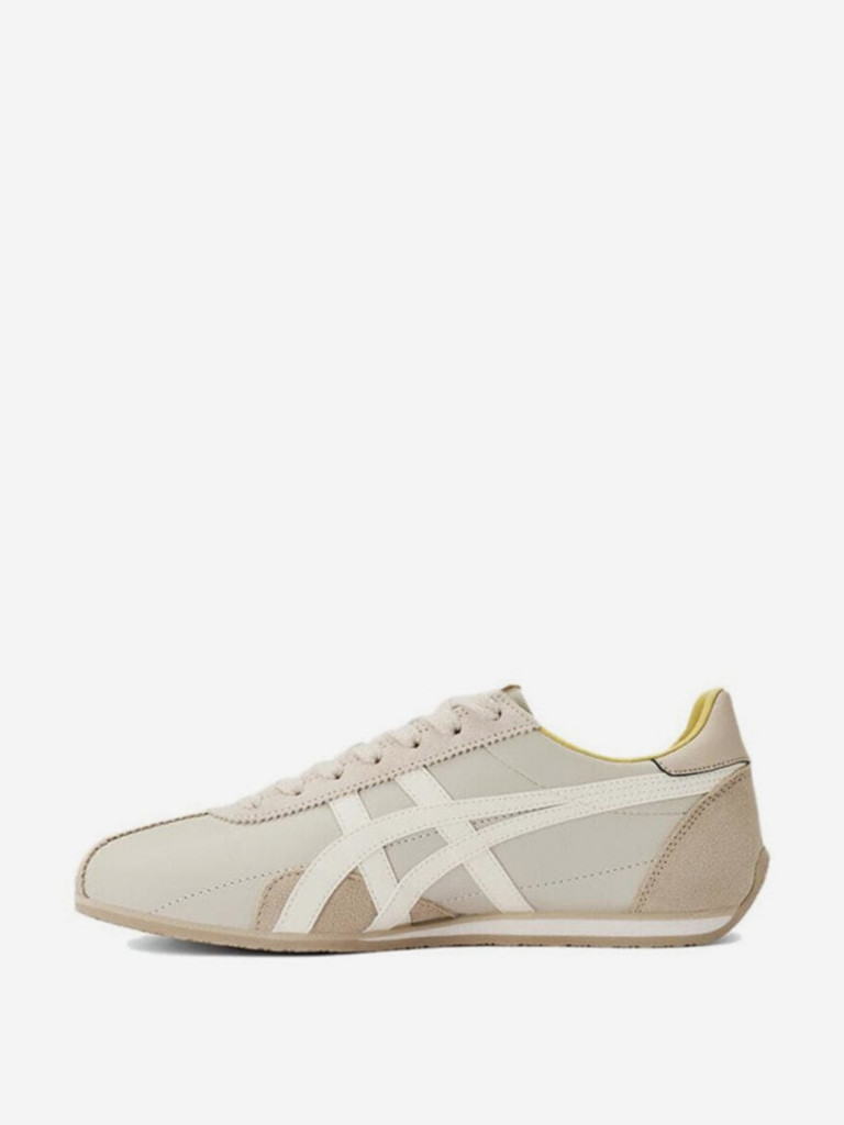 Onitsuka Tiger Runspark Anti-Slip And Wear-Resistant Lightweight Low-Top Casual Shoes Unisex Beige