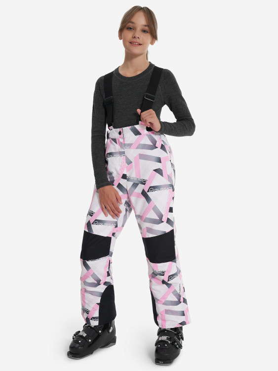 Брюки горнолыжные для девочек Glissade