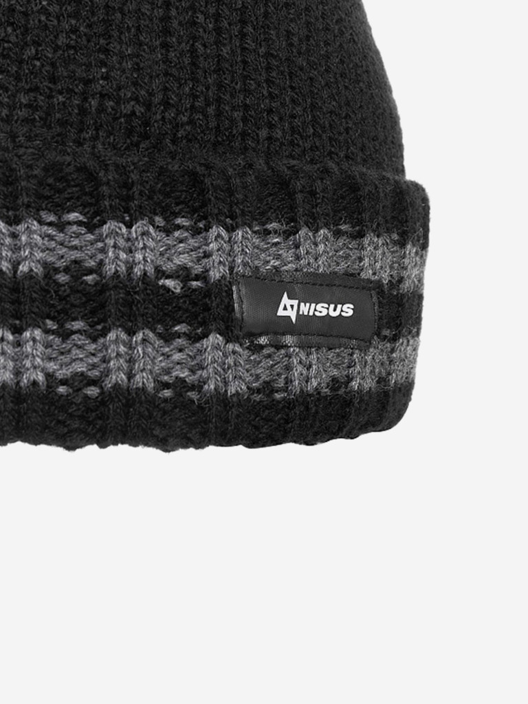 Шапка мужская утепленная с отворотом NISUS Чемпион для рыбалки и охоты