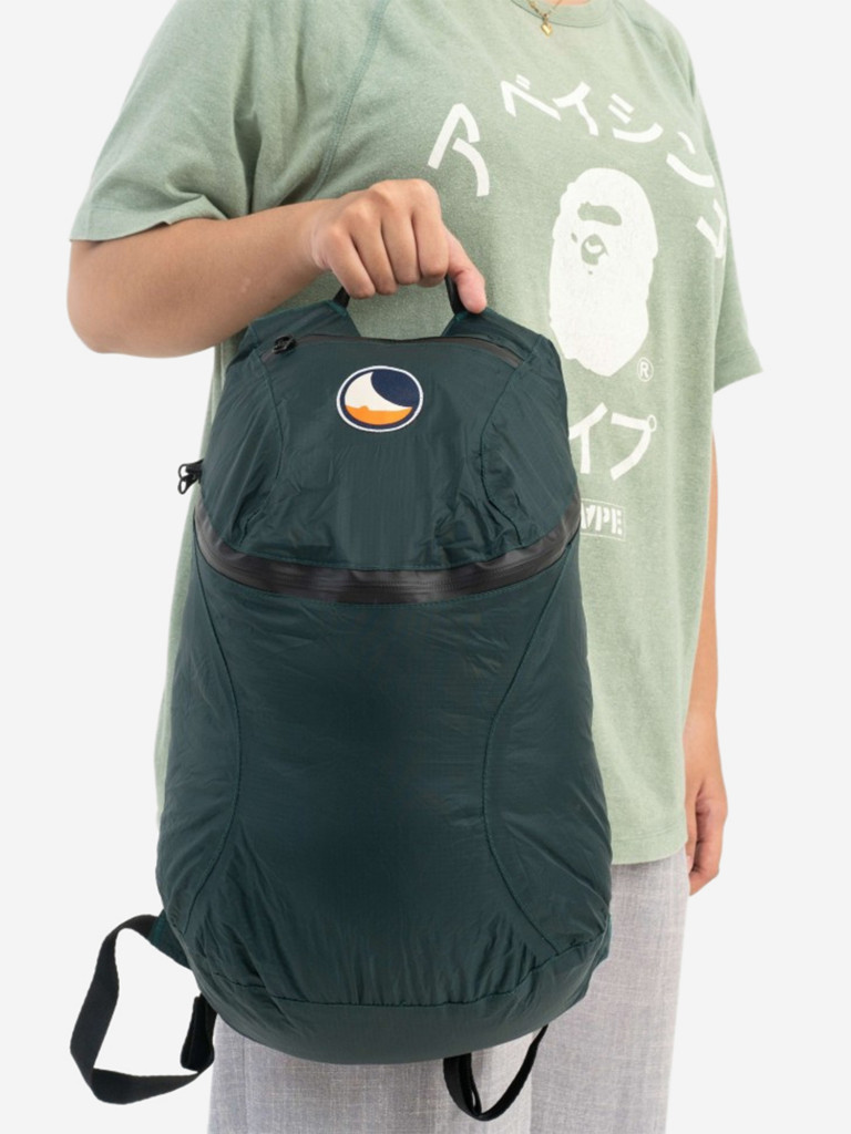 Рюкзак TICKET TO THE MOON Mini 15L water resistant, dark green