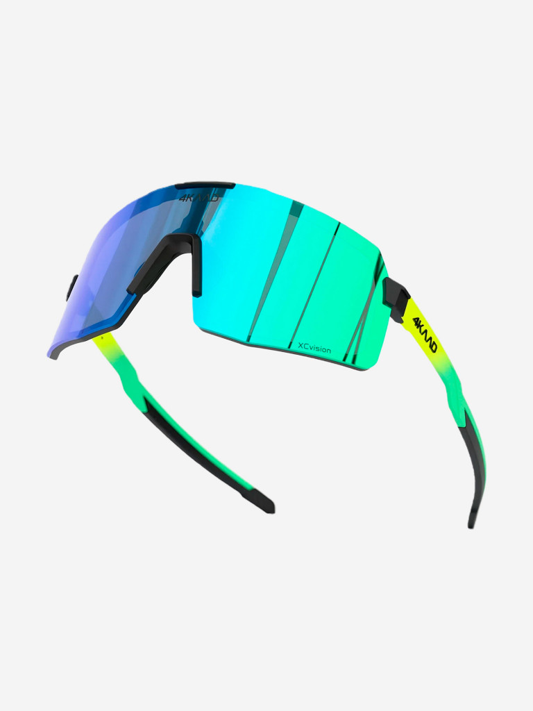 Очки 4KAAD Beat Race Green-Yellow солнцезащитные