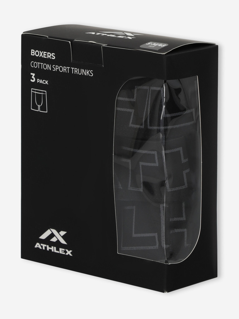 Трусы мужские Athlex, 3 штуки