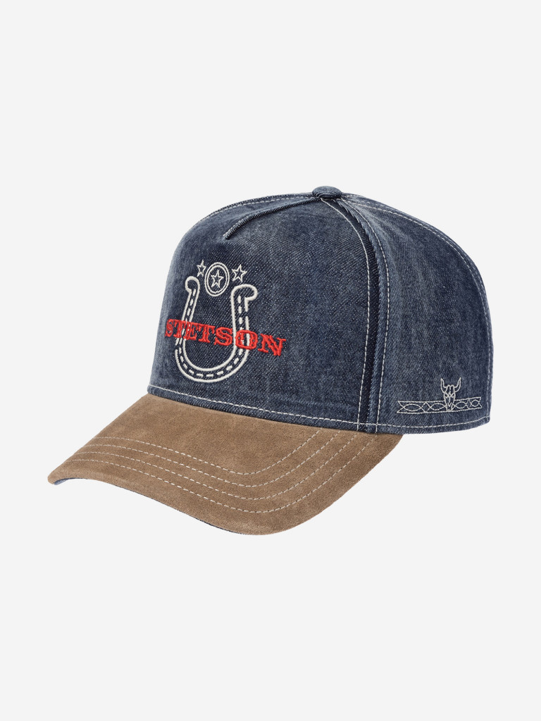 Бейсболка классическая STETSON 7741177 TRUCKER CAP DENIM WESTERN