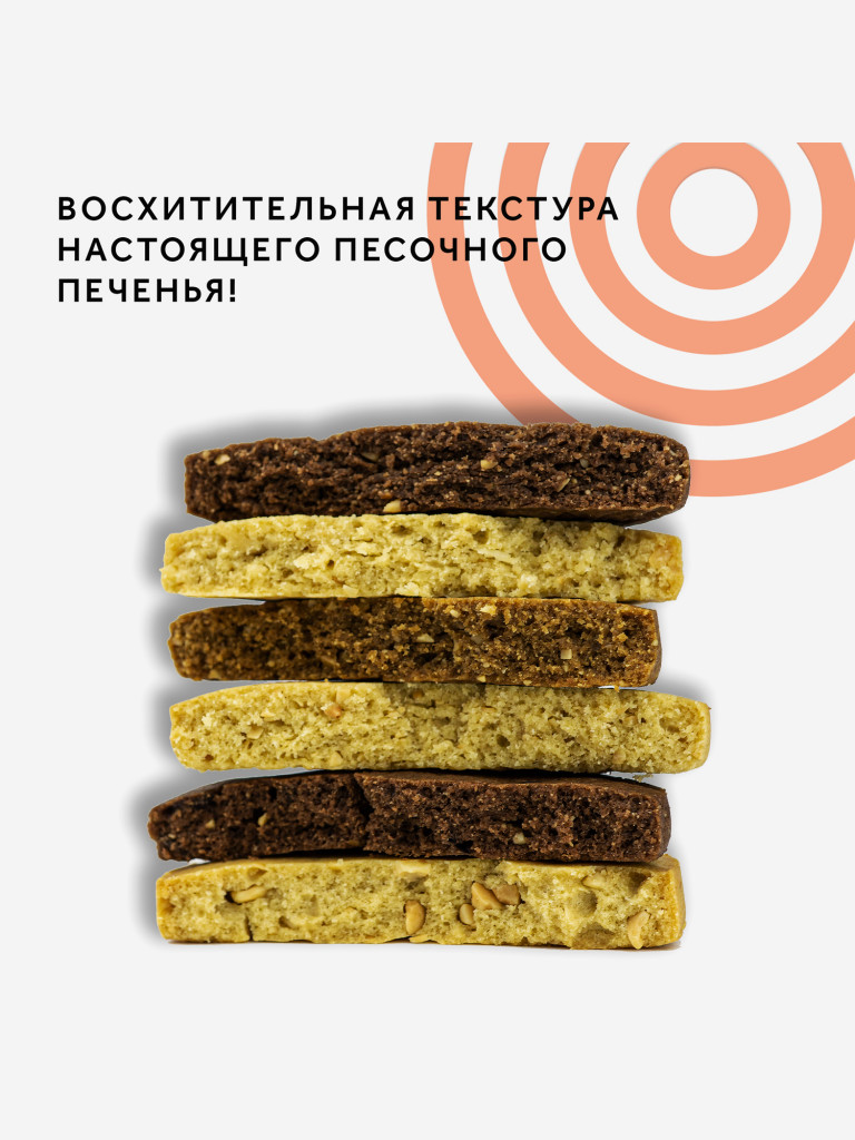 Протеиновое печенье с высоким содержанием белка PUREPROTEIN, вкус "Шоколад Апельсин", 14*40г