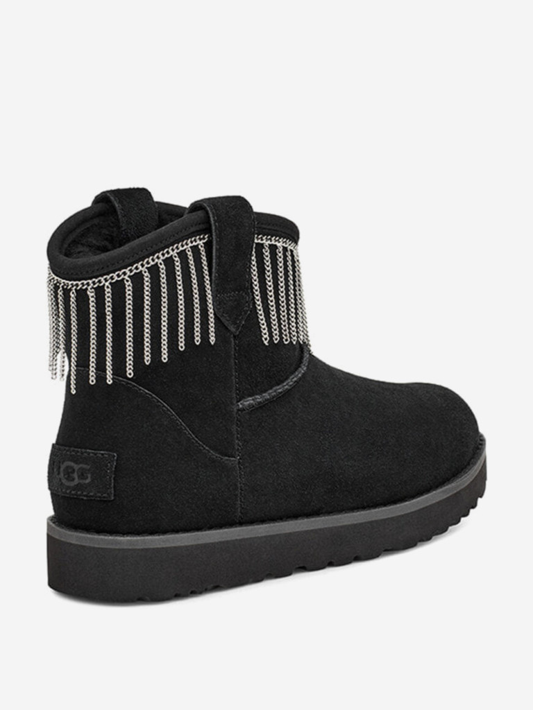 Ботинки утепленные UGG Classic Mini Fringe
