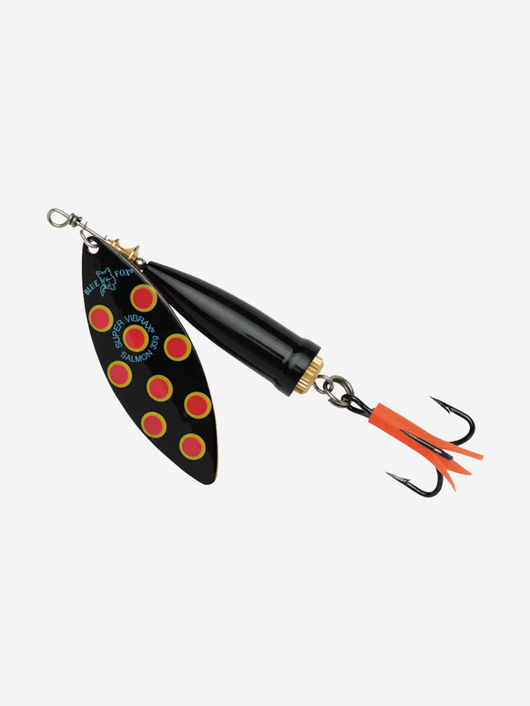 Блесна для рыбалки вращающаяся BLUE FOX Salmon Super Vibrax 6 /BYR