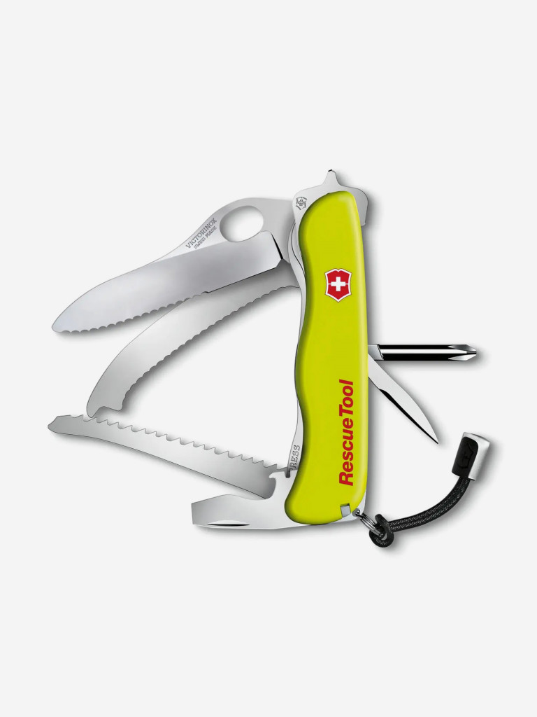 Нож складной Victorinox Rescue Tool One Hand, 111 мм, 14 функций