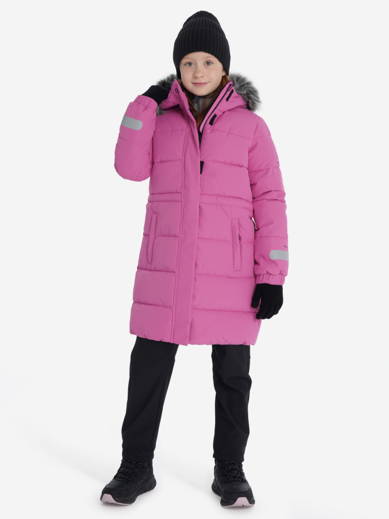 Пальто утепленное для девочек Northland