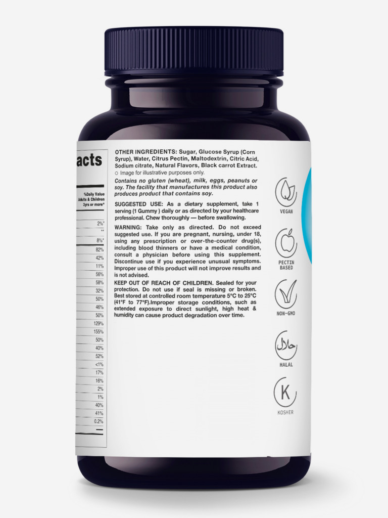 Комплекс мега мультивитамин для детей LIVS, 60 шт.