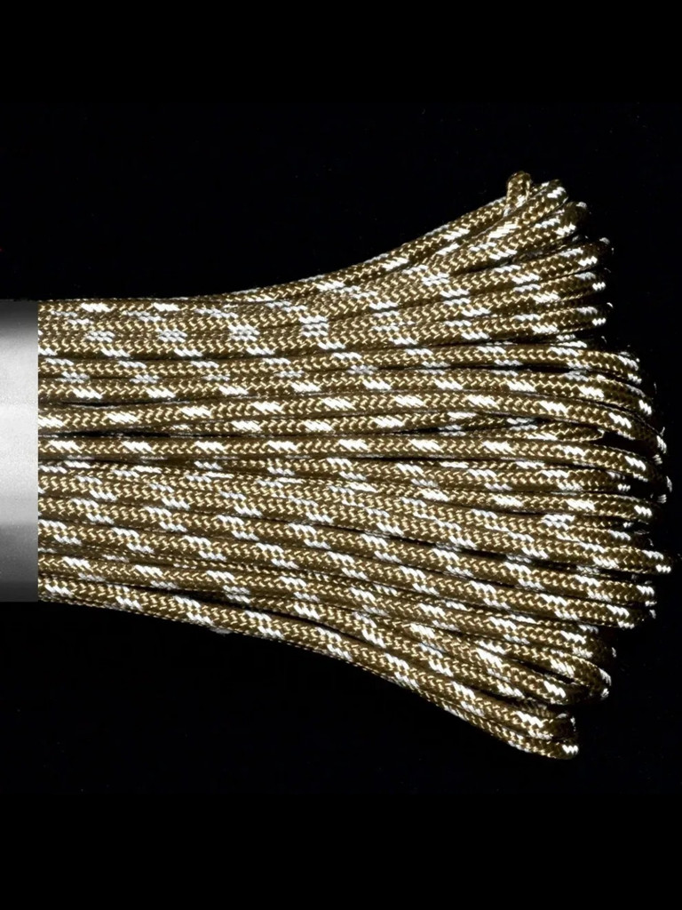Паракорд 275 (мини) CORD nylon 10м RUS световозвращающий (coyote)