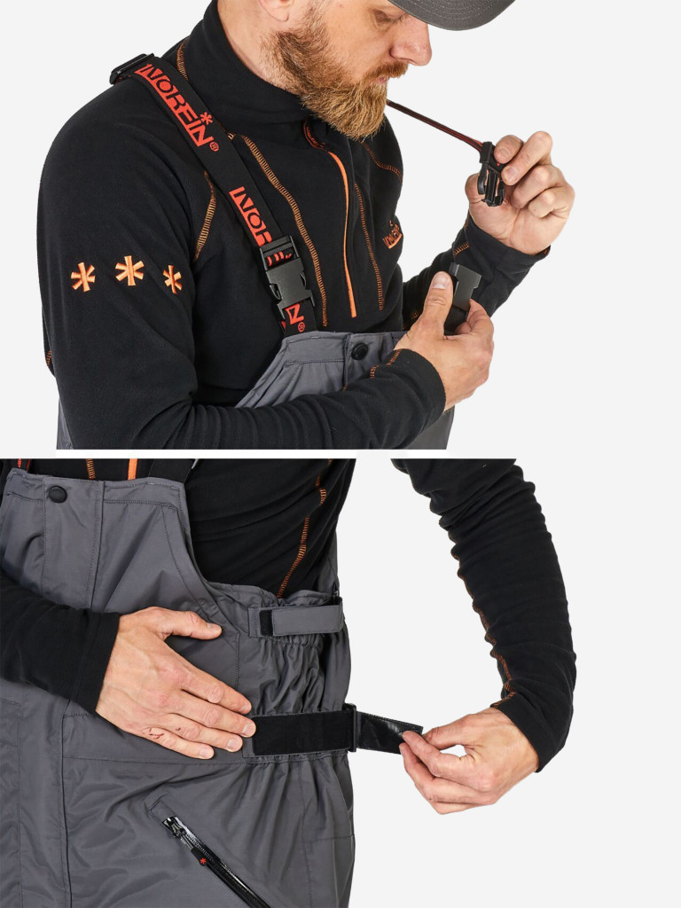 Полукомбинезон демисезонный Norfin VERITY Pro для рыбалки и охоты