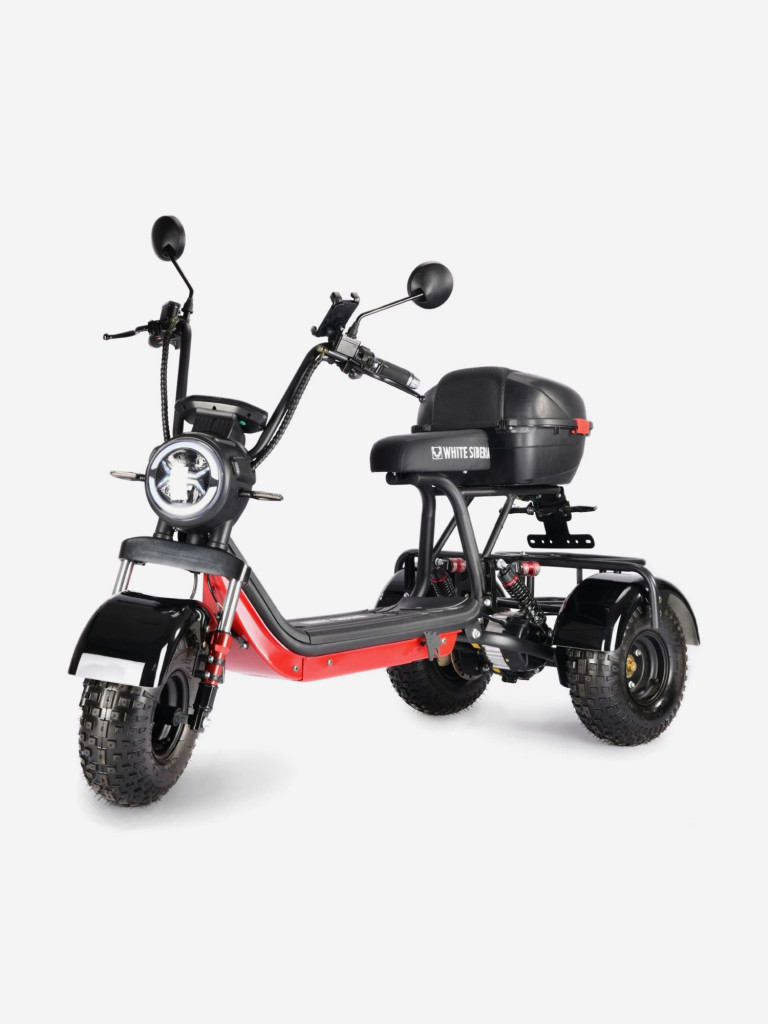 Электроскутер WHITE SIBERIA TRIKE MINI