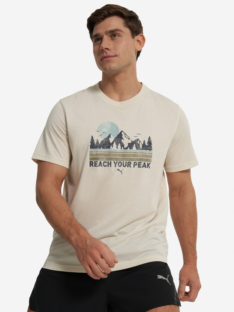 Футболка мужская PUMA Бежевый 1649₽