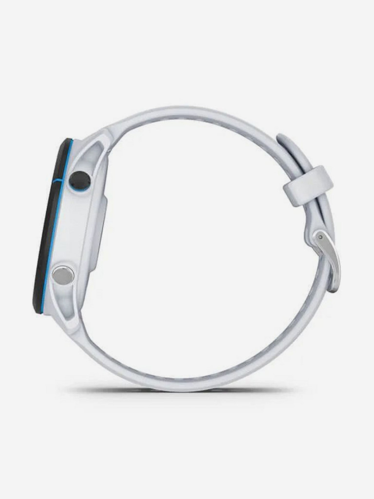 Часы Garmin Forerunner 255 Music с белым ремешком 010-02641-31