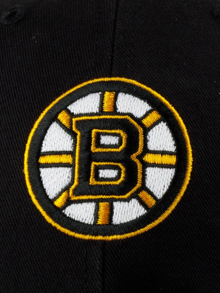 Бейсболка 47 BRAND H-AC01BCV-BK Boston Bruins NHL (черный)