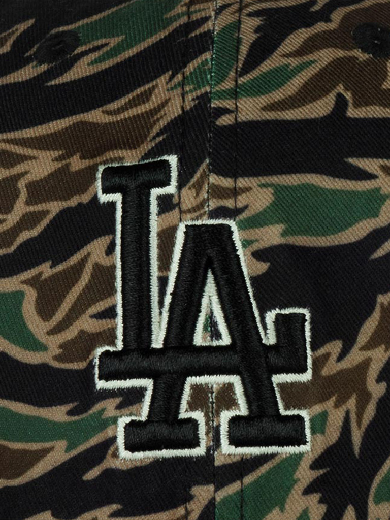 Бейсболка 47 BRAND B-DRZMV12PTP Los Angeles Dodgers MLB (оливковый)
