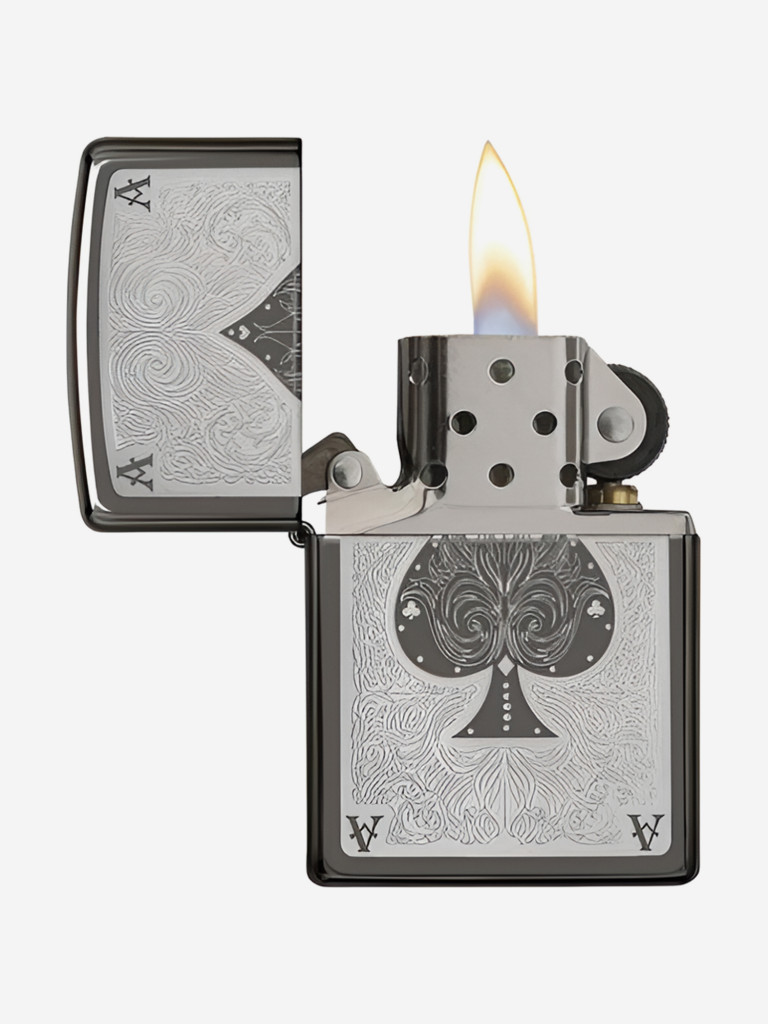 Зажигалка Zippo Classic Ace Black Ice