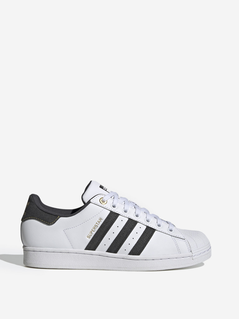 Кеды мужские adidas Superstar белый/черный цвет — купить за 10199 руб. со  скидкой 40 %, отзывы в интернет-магазине Спортмастер