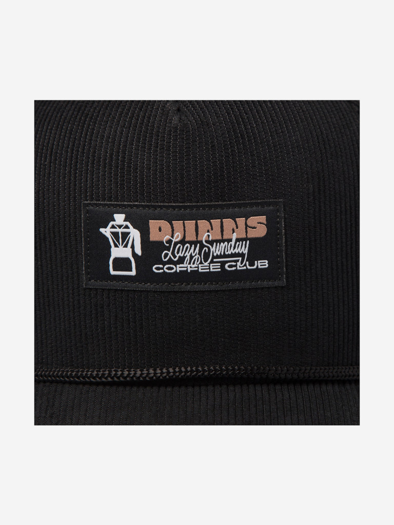 Бейсболка DJINNS HFT Sunday Coffee Cord (черный)