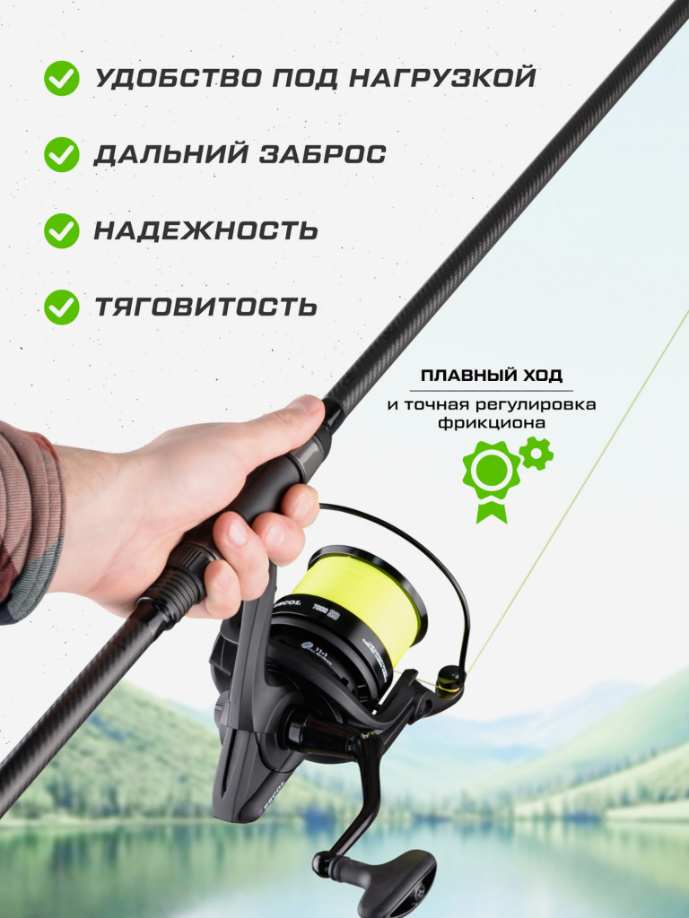 Катушкa CARP PRO Escol 7000 SD