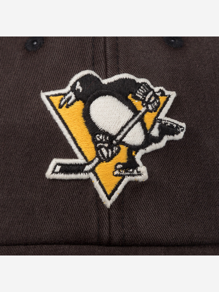 Бейсболка с сеточкой AMERICAN NEEDLE SMU704A-PPN Pittsburgh Penguins Raglan Bones NHL (черный)