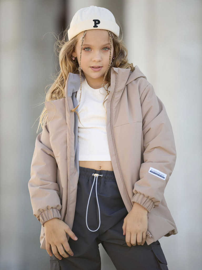 Костюм демисезонный для девочки batik Лайза бежевый