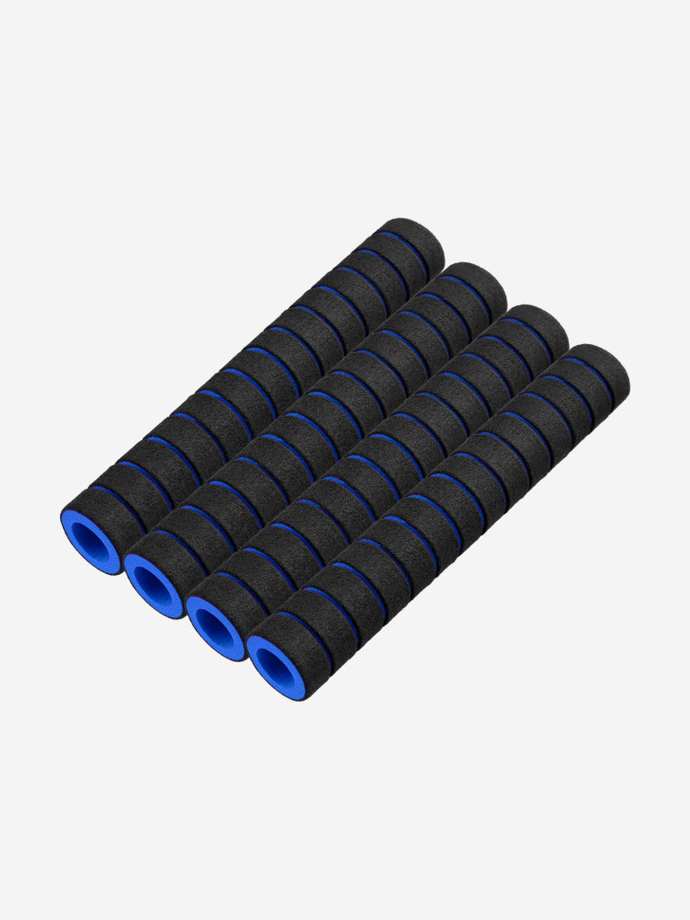 Неопреновые ручки грипсы WestSport 4 шт, черно-синие