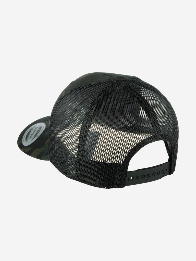 Бейсболка с сеточкой FLEXFIT 6606MC (оливковый)