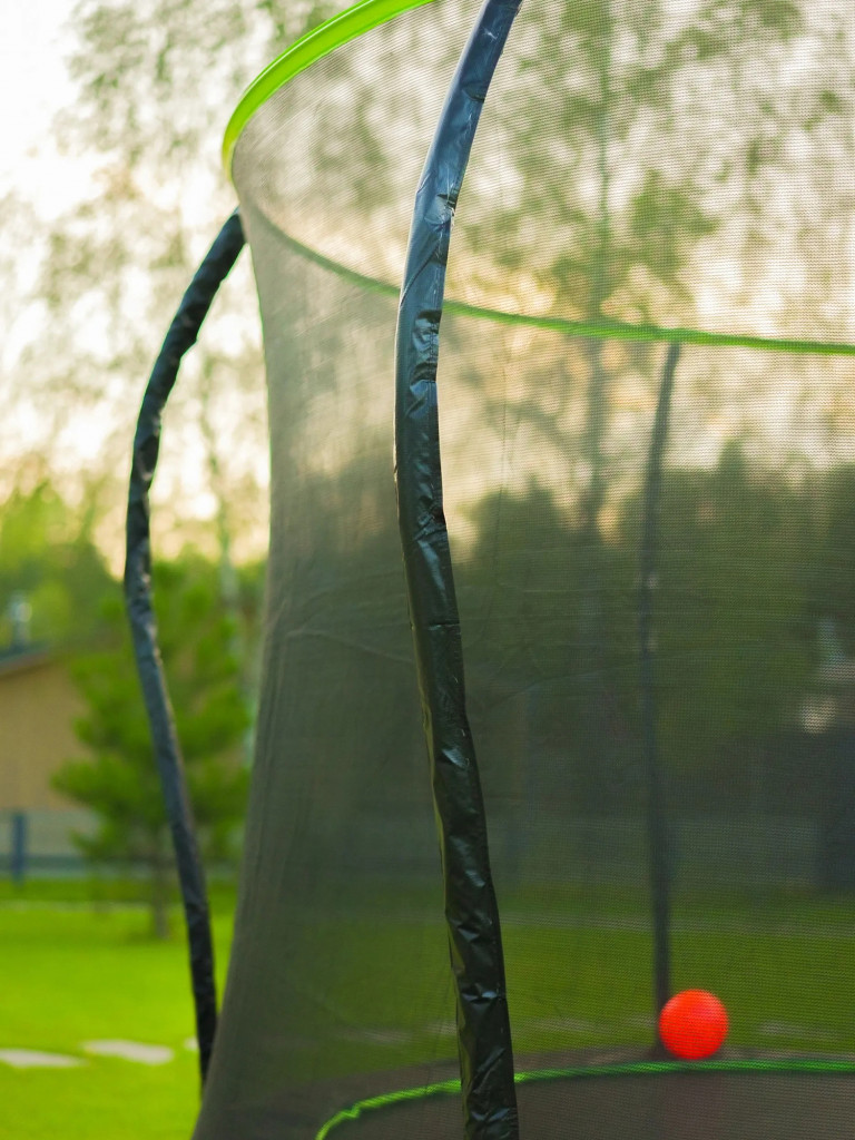 Каркасный батут Jump Power 12 ft Pro Stable Point Green