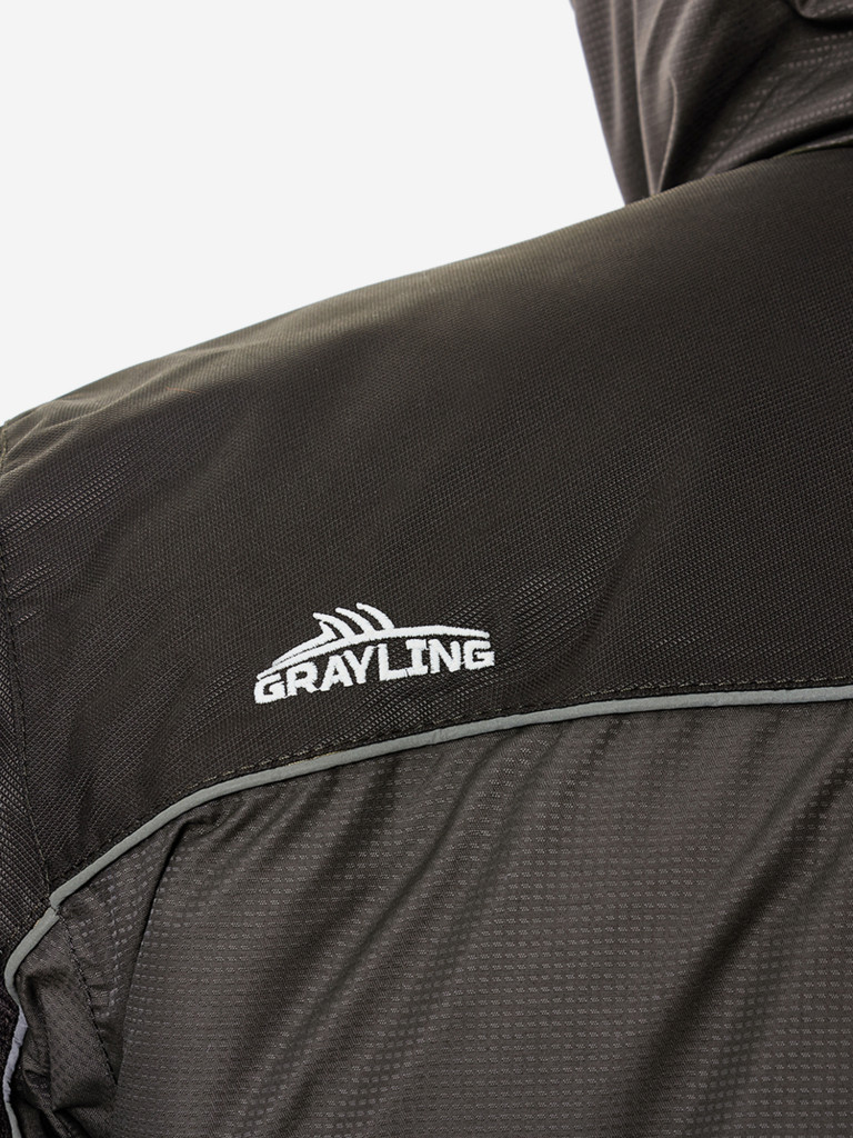 Костюм для рыбалки зимний -45, GRAYLING, Скат олива