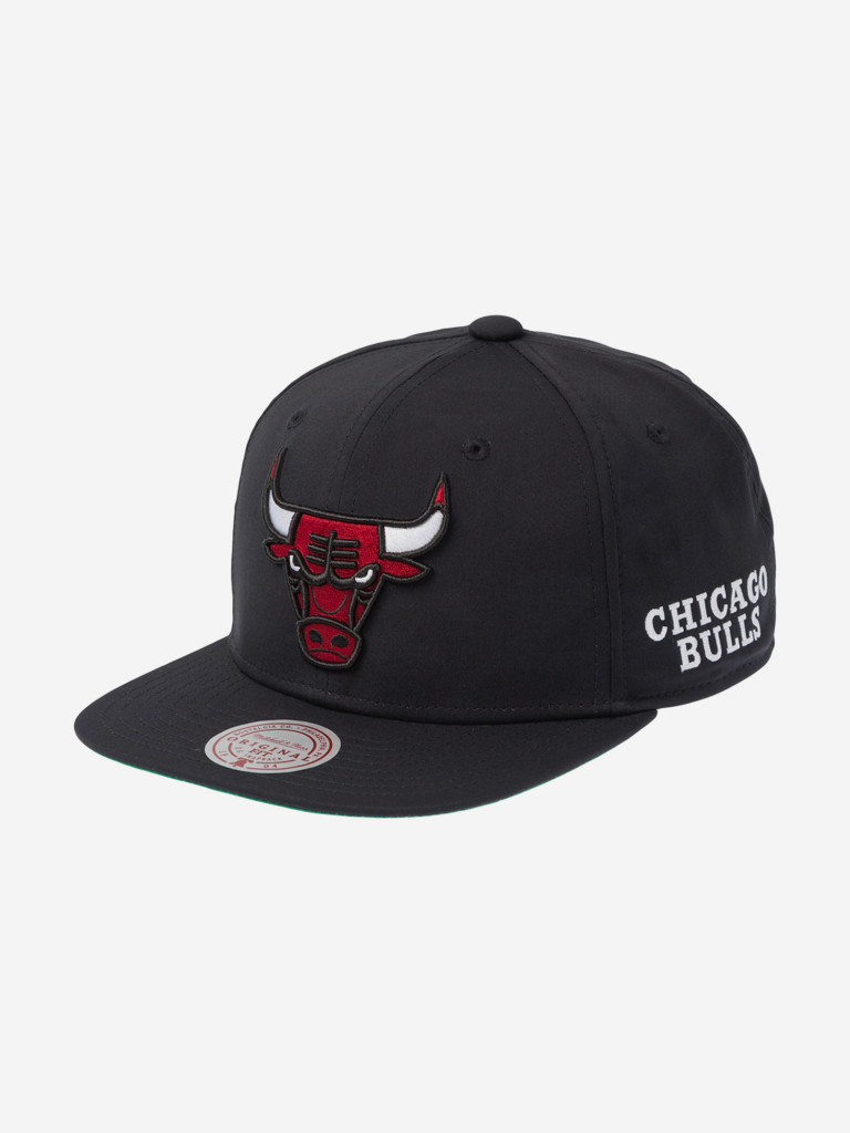 Бейсболка с прямым козырьком MITCHELL NESS HS11500-CBUBLCK Chicago Bulls NBA (черный)