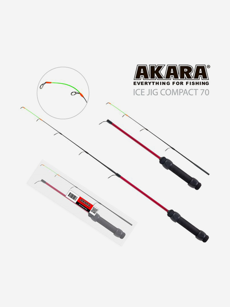 Удочка зимняя 2 колена Akara Ice Jig Compact 14г 70 см